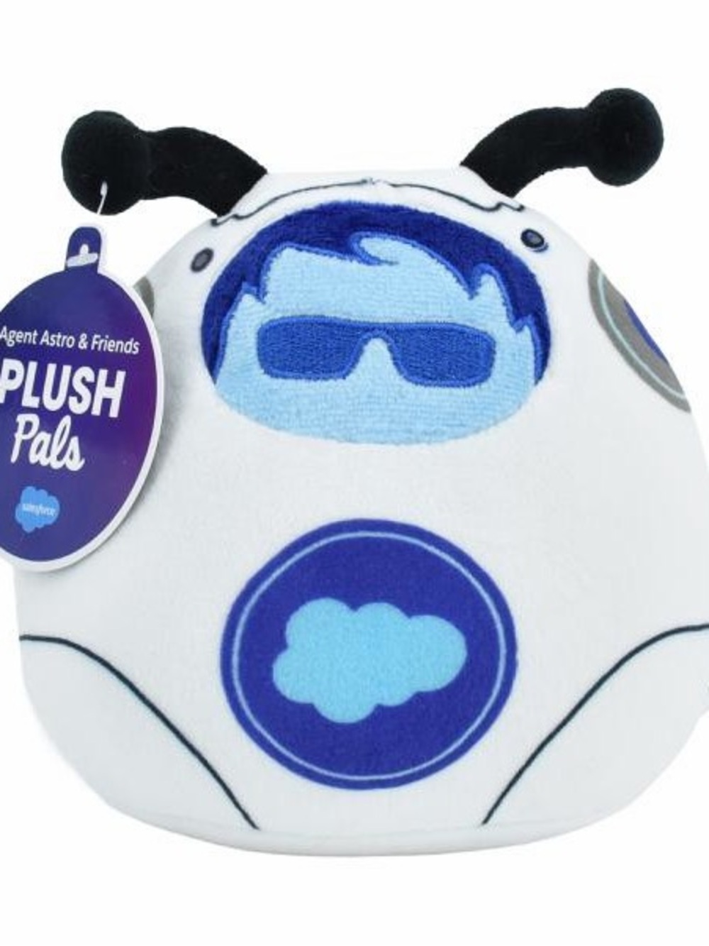 Agent Astro Blue & White Stuffed Toy